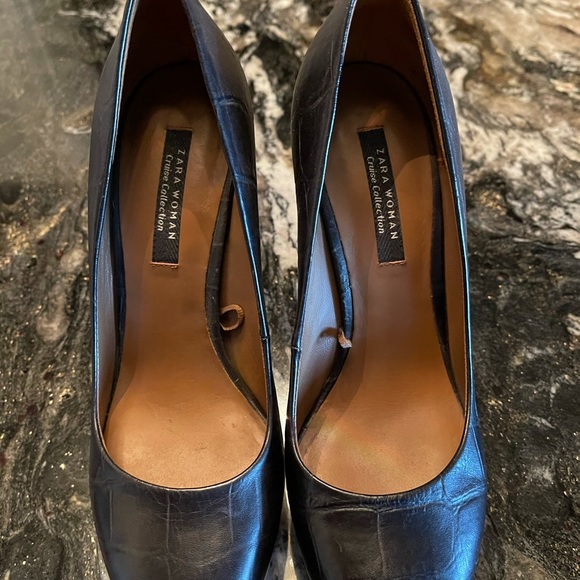 Zara black crocodile stile - Picture 5 of 8